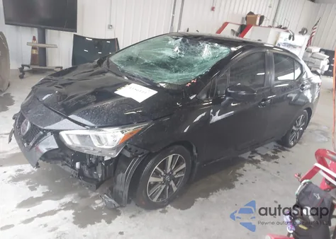 2020 Nissan Versa Sv Xtronic Cvt из США, поврежденный, VIN 3N1CN8EV2LL895535